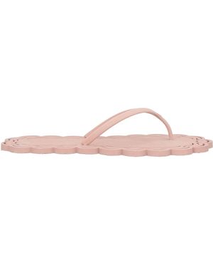 Carlotha Ray Thong Sandal Natural Rubber - Pink