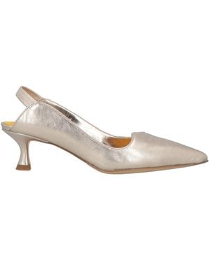 Mara Bini Court Shoes Leather - Natural