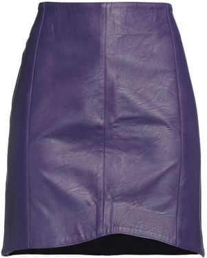 Jijil Mini Skirt Polyester - Purple