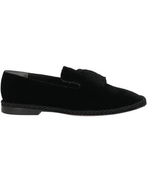 Robert Clergerie Loafers Textile Fibres - Black