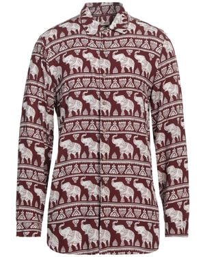 TOOCO Brick Shirt Viscose - Red