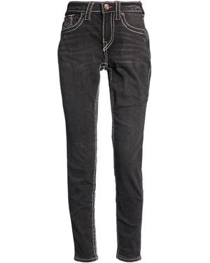 TRUE RELIGION Jeans Cotton, Polyester, Elastane - Grey