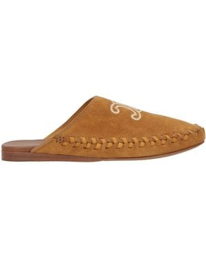 Celine Mules & Clogs - Brown