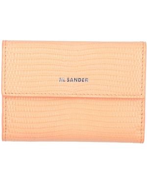 Jil Sander Wallet Leather - Natural