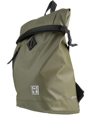 Herschel Supply Co. Roll Top Backpack -- Military Backpack P.E.T. Recycled Polyester, Tpe - Green