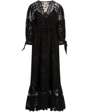 FARM Rio Midi Dresses - Black
