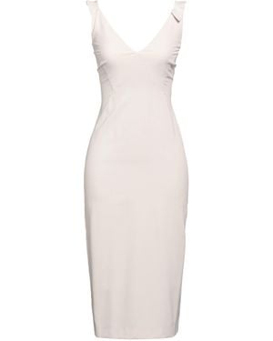 Soallure Midi Dress - White