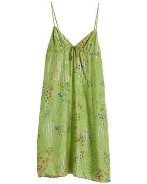 Miss Sixty Mini Dress Silk - Green