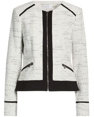 Calvin Klein Jacket Cotton, Polyester, Rayon - Gray