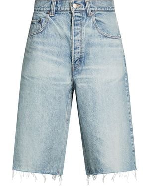 Celine Denim Shorts Cotton - Blue