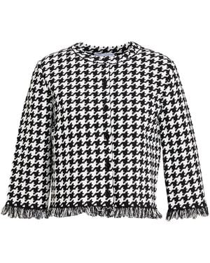 McQueen Cardigan Viscose, Polyester, Polyamide, Elastane - Black