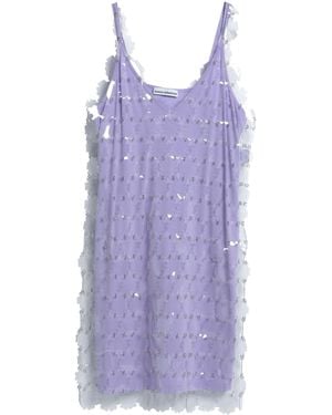 Rabanne Mini Dress - Purple