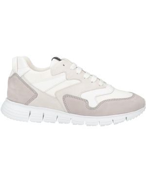 Pollini Trainers Leather, Textile Fibres - White