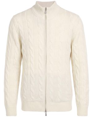 Barba Napoli Cardigan - Bianco