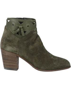 Pantanetti Ankle Boots - Green