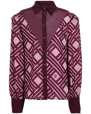 Cristinaeffe Shirt Polyester - Purple