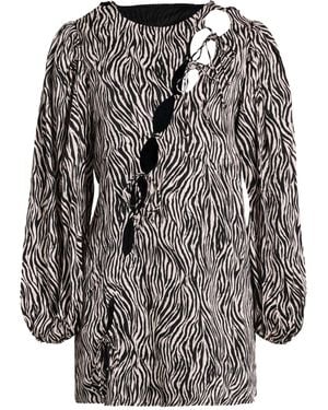 For Love & Lemons Mini Dress - Grey