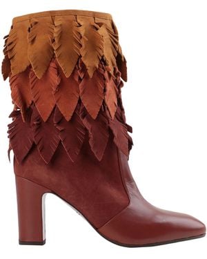 Chie Mihara Ankle Boots - Red