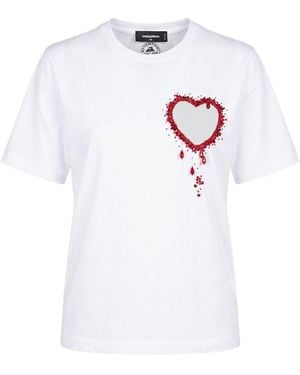 DSquared² T-Shirt - Blanc