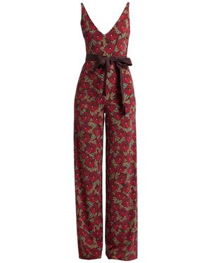 Siyu Jumpsuit Polyamide, Elastane - Red