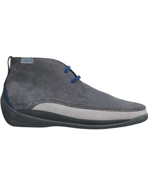 Lo.white Ankle Boots Soft Leather - Gray