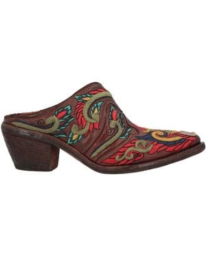 Fauzian Jeunesse Mules & Clogs - Brown