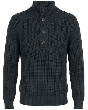 Tom Ford Turtleneck Wool, Cashmere - Blue