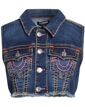 TRUE RELIGION Denim Outerwear - Blue