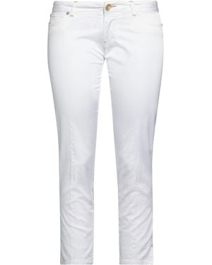 Jacob Cohen Pants Viscose, Cotton, Elastane - White