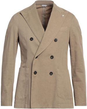 Manuel Ritz Blazer Organic Cotton, Linen, Elastane - Natural