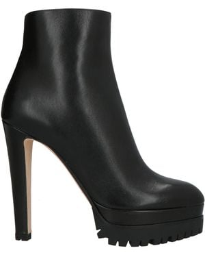 Sergio Rossi Ankle Boots Leather - Black
