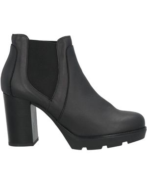 Melluso Ankle Boots Leather - Black