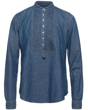 Brian Dales Camicia Jeans - Blu