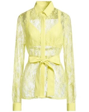 Elie Saab Shirt Nylon, Silk - Yellow