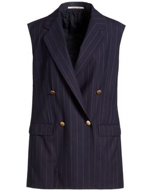 Tagliatore Blazer Virgin Wool, Silk - Blue