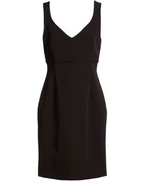 Hanita Mini Dress Polyester, Elastane - Black