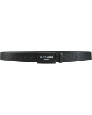 Just Cavalli Belt Leather - Black