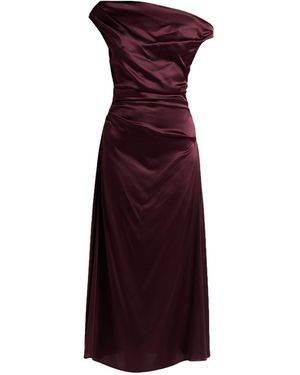 STAUD Vestito Midi - Viola