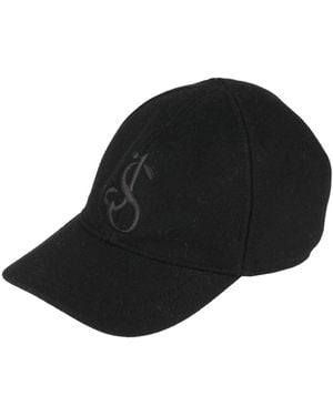Jil Sander Hat Cashmere - Black