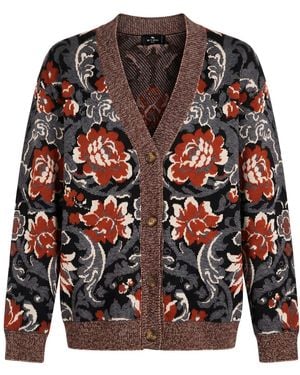 Etro Cardigan Wool - Red