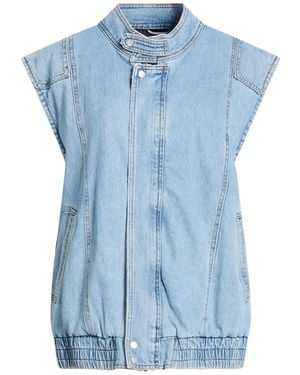 seventy + mochi Denim Outerwear Cotton, Recycled Cotton, Elastane - Blue