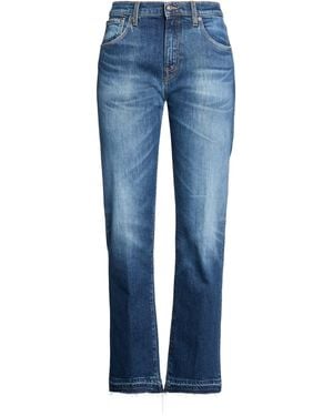 People Jeans Organic Cotton, Elastane - Blue