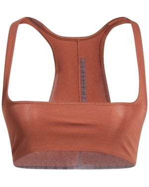 Rick Owens Top Viscose, Polyamide, Elastane - Brown