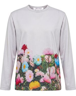 Comme des Garçons Light T-Shirt Polyester - White