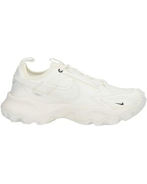 Nike Sneakers Synthetic Material, Textile Fibers - White