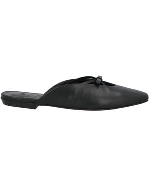 BY FAR Mules & Clogs Leather - Black