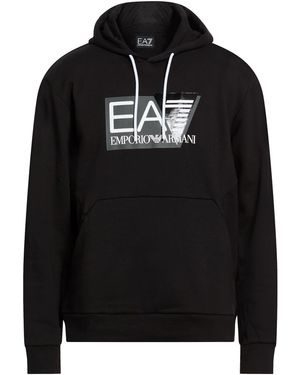 EA7 Sweatshirt Cotton, Polyester - Black
