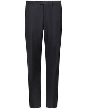 Lardini Pants Wool - Blue