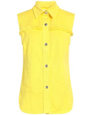 Grifoni Camisa vaquera - Amarillo