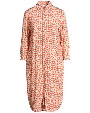 ROSSO35 Light Mini Dress Viscose, Elastane - Pink